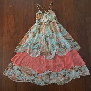 H&M Tiered Ruffle Dress Size 6